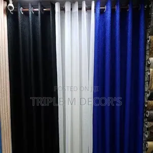 Floor-Length Luxury Living Room Curtains