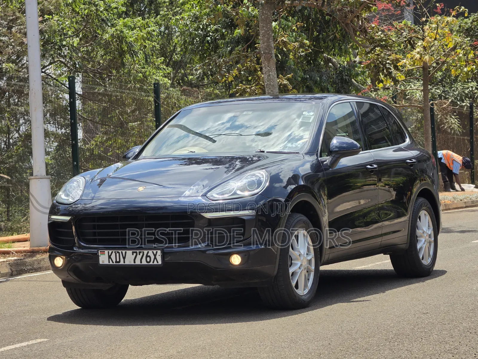 Porsche Cayenne S 4dr SUV AWD (3.6L 6cyl Turbo 8A) 2015 Black
