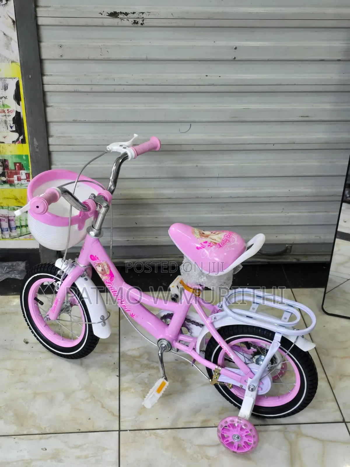 Kid's Bicycle Size 12 Age 2-4 Girl Bike