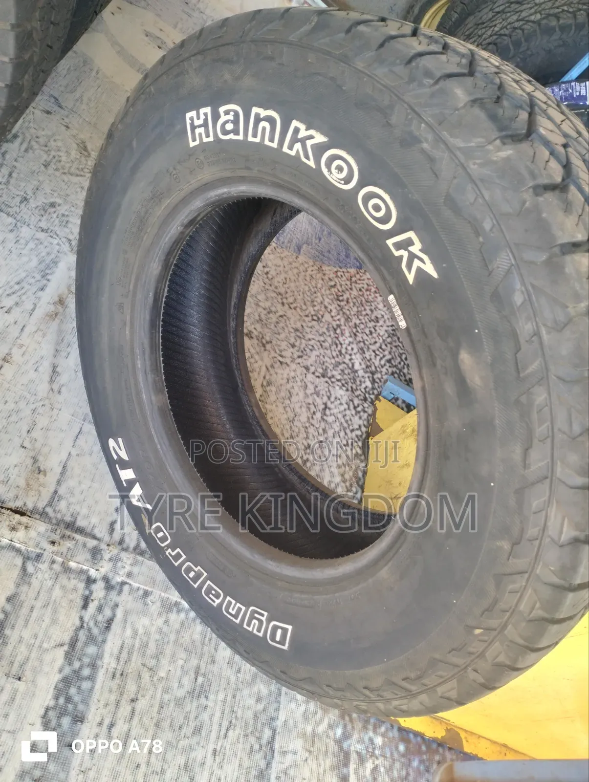 265/70r17 Slightly Used Hankook Tyres