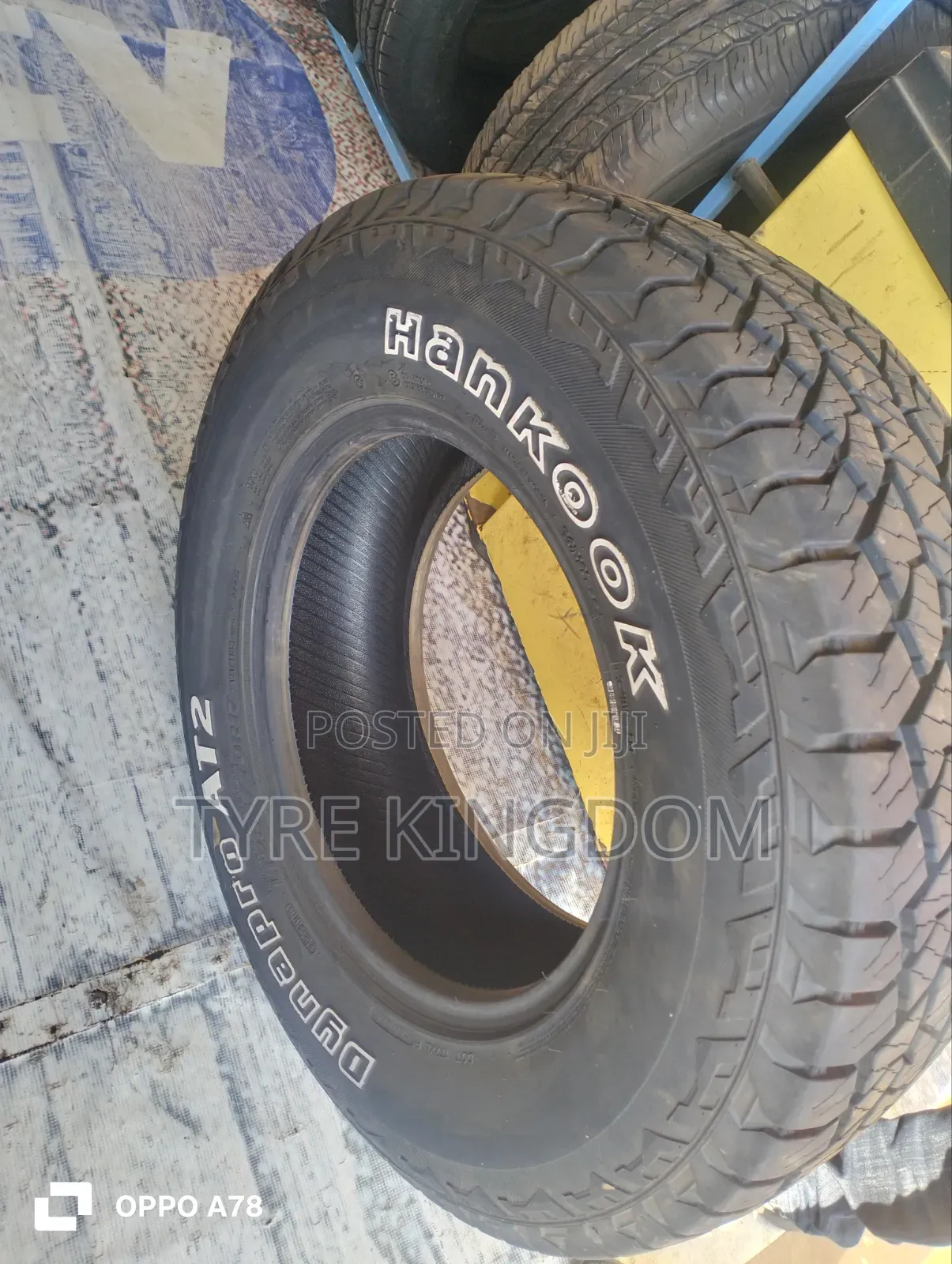 265/70r17 Slightly Used Hankook Tyres