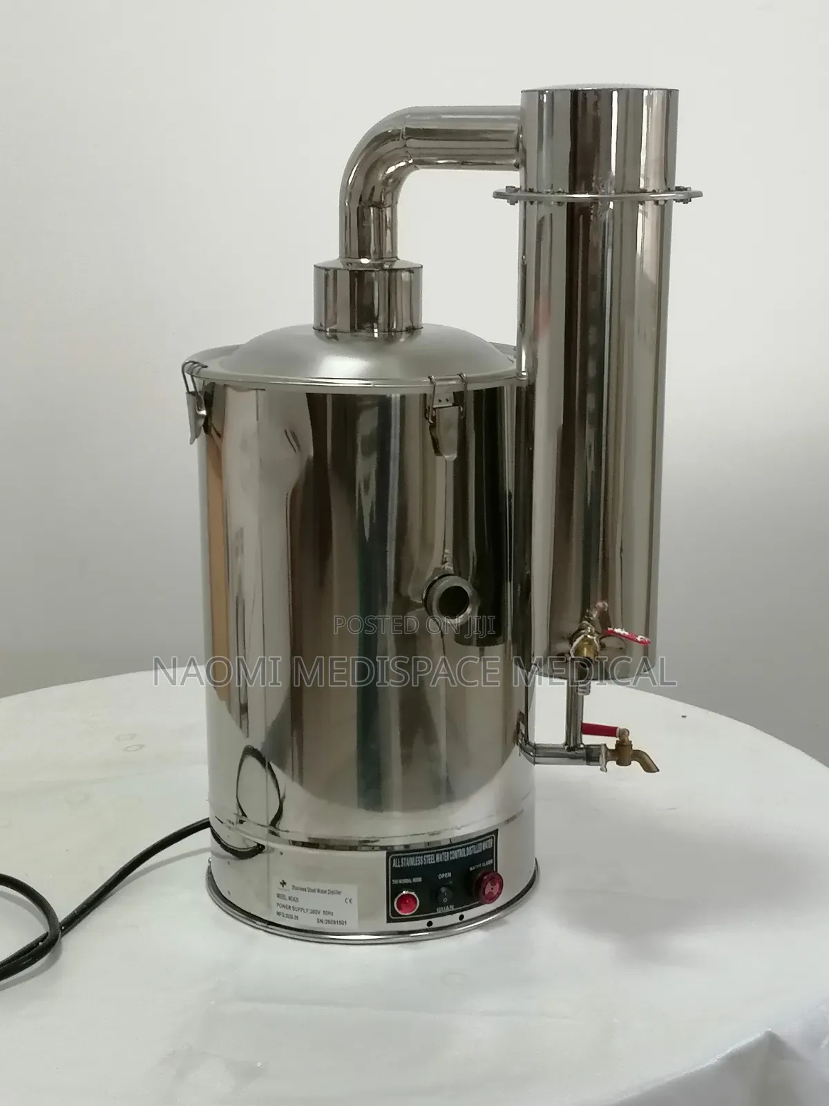 Automatic 3 Phase 20L Quality Water Distiller for Water Purification