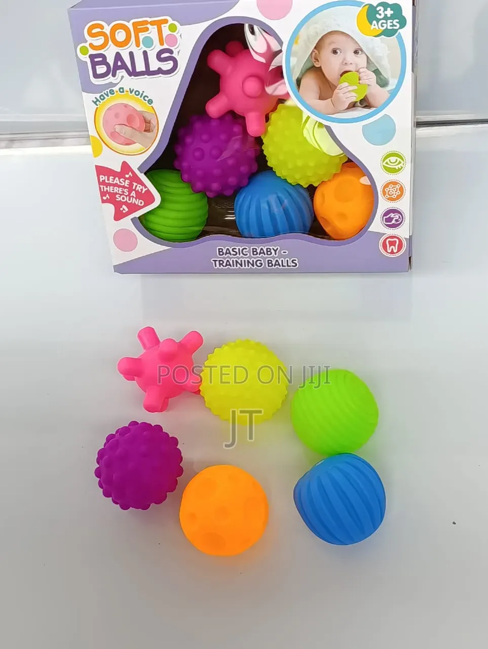 6-Piece Sensory Soft Balls Set