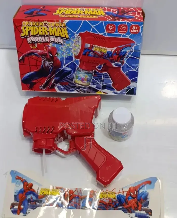 Spiderman Bubble Gun