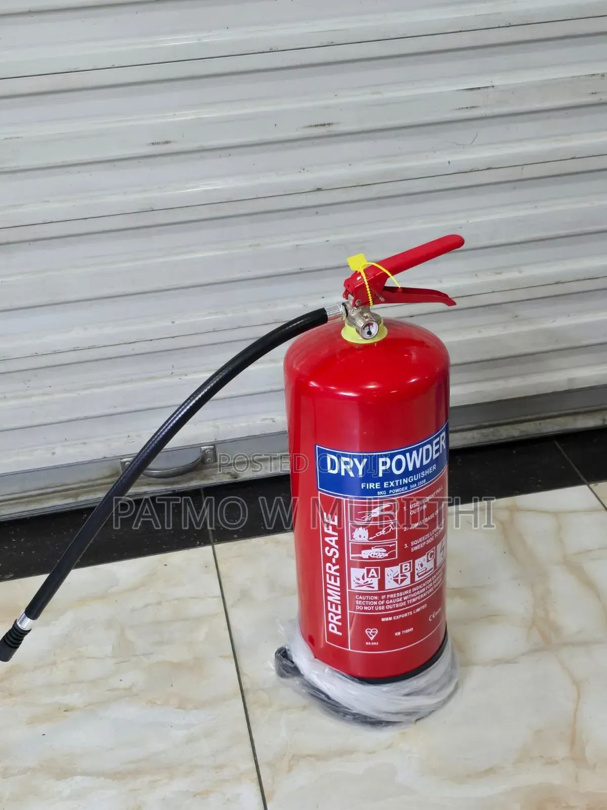 Fire Extinguisher 9kg Dry Power