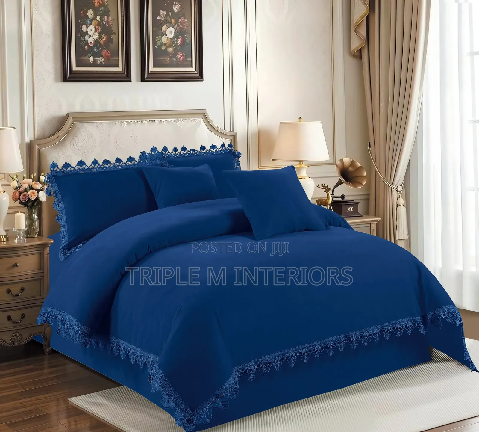 6 by 7 Duvets -New Arrival With Bedskirt-6pcs