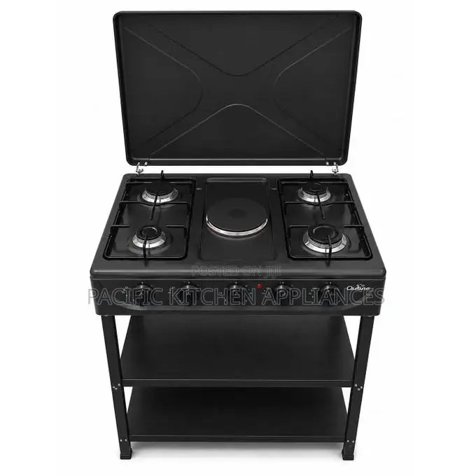 OLELON OLS-004Q Gas Cooker Free Standing 4 Gas Burners + 1