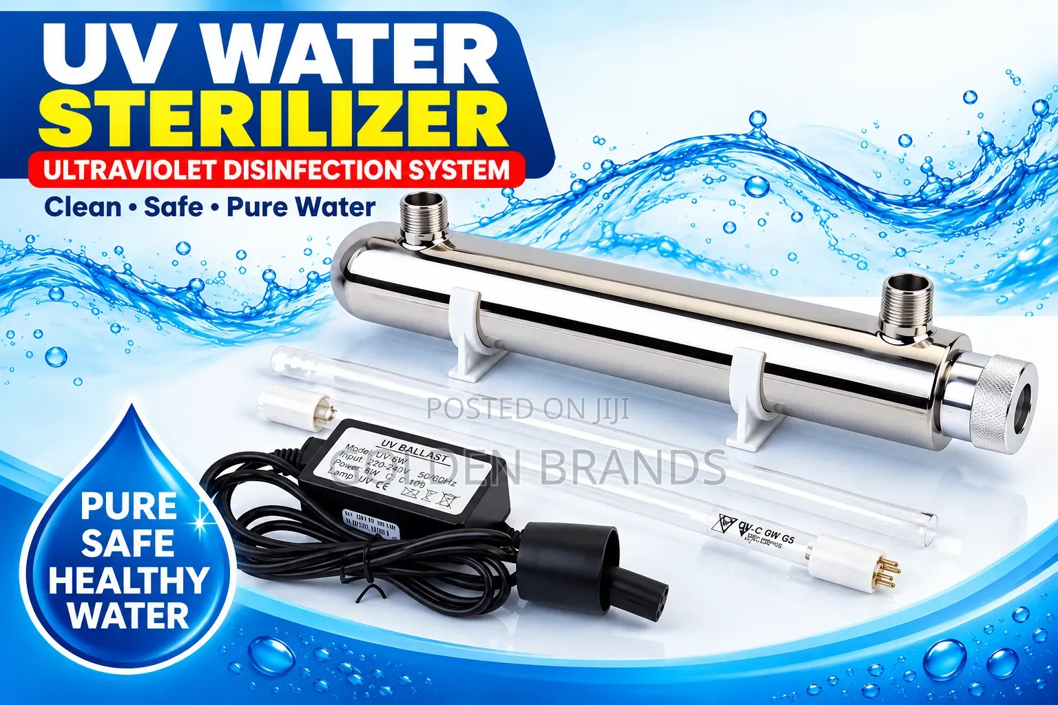 Complete Ultra-Violet for UV Filtration in Water 25 WTS 1000 LPH