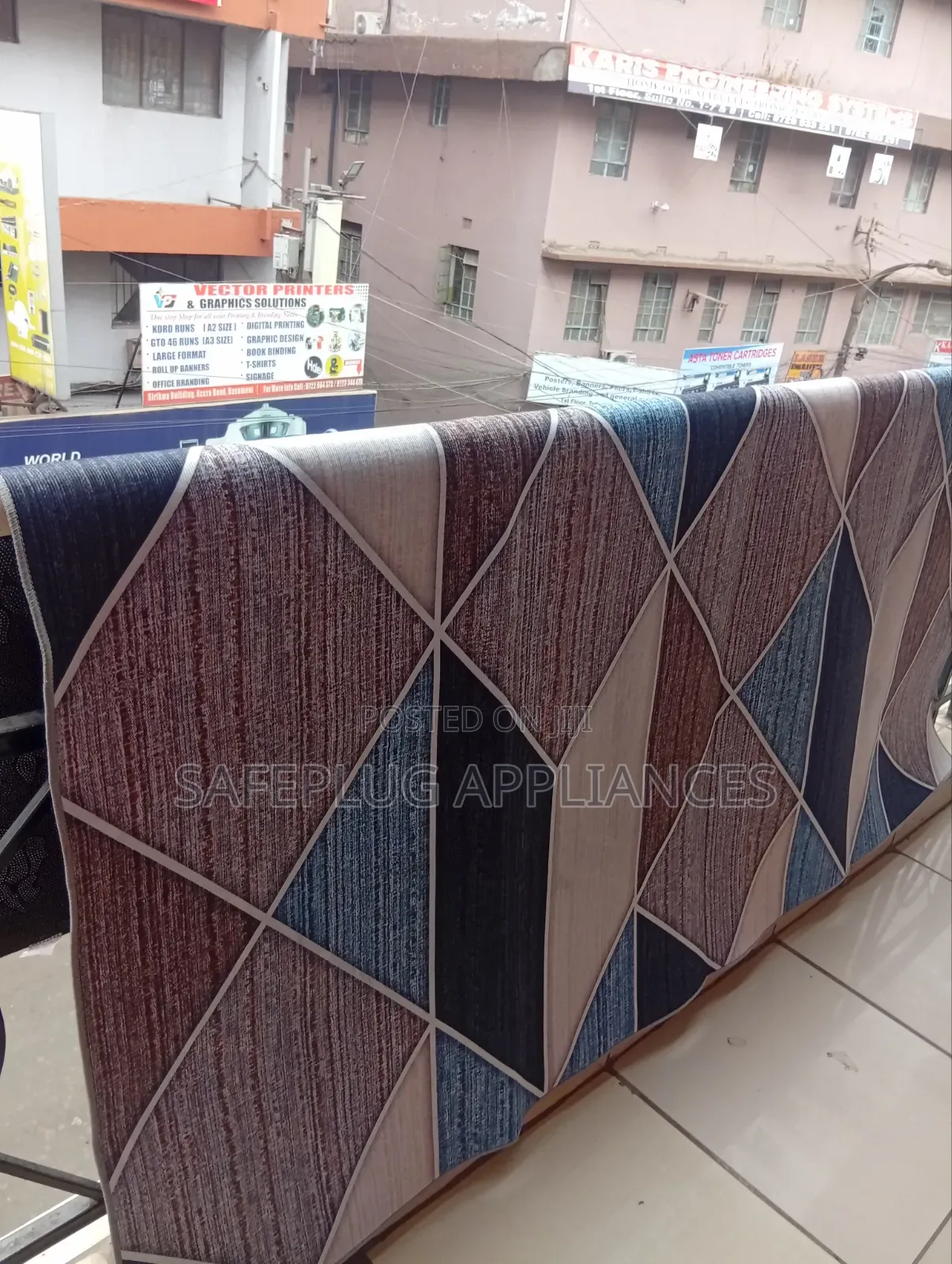 5×8 3D Carpet – Stylish Modern Floor Rug for Home Living Room