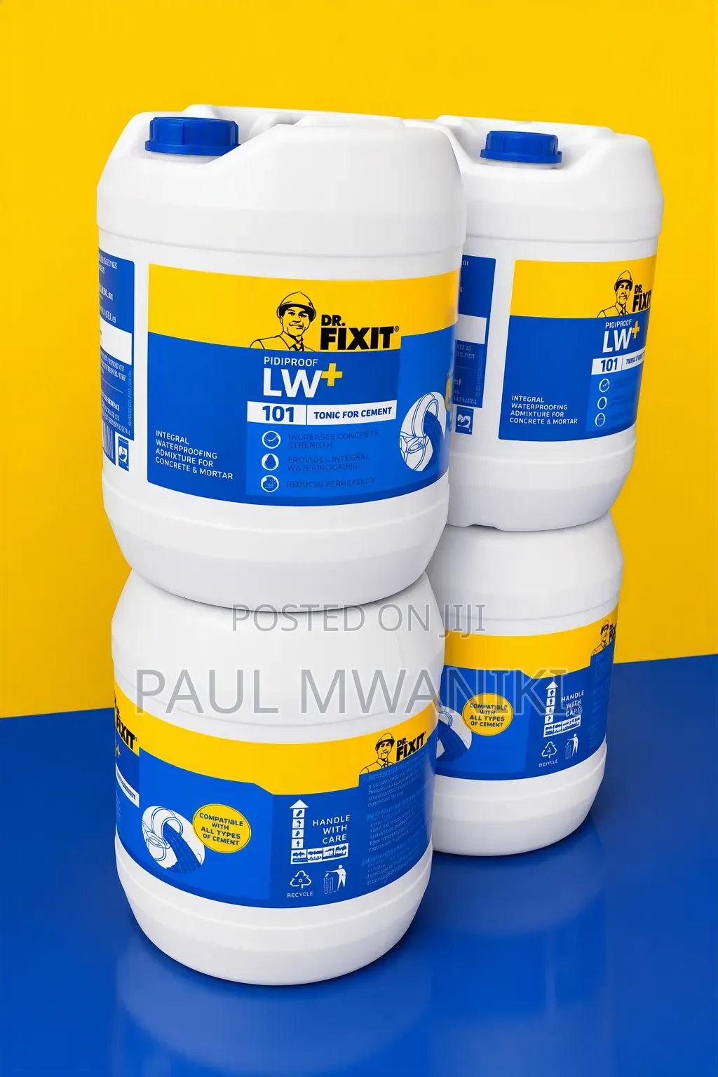 Dr. Fixit Pidiproof LW+ 101Waterproofing Admixture for Cement Concrete