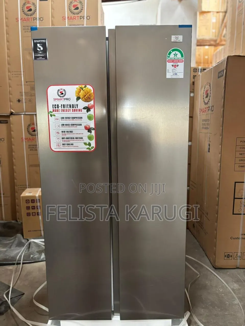 450l Side by Side Smart Pro Refrigerator