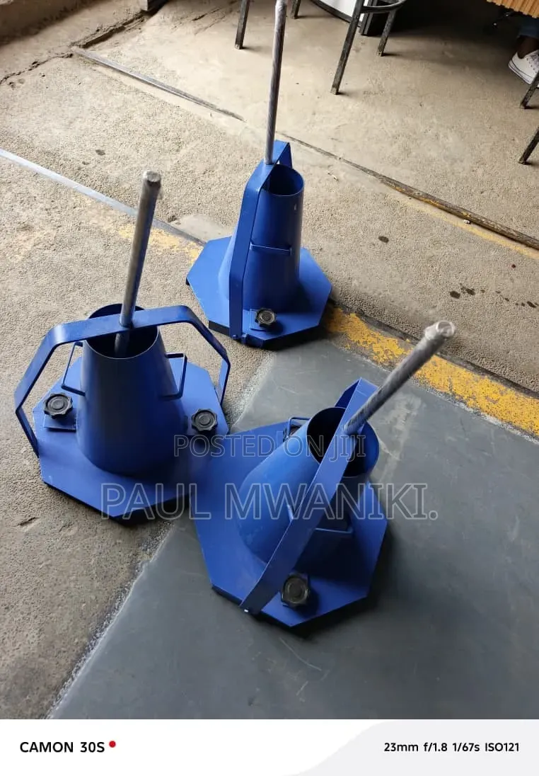 Concrete Slump Test Cone Set|Slump Cone Apparatus for Concrete Testing
