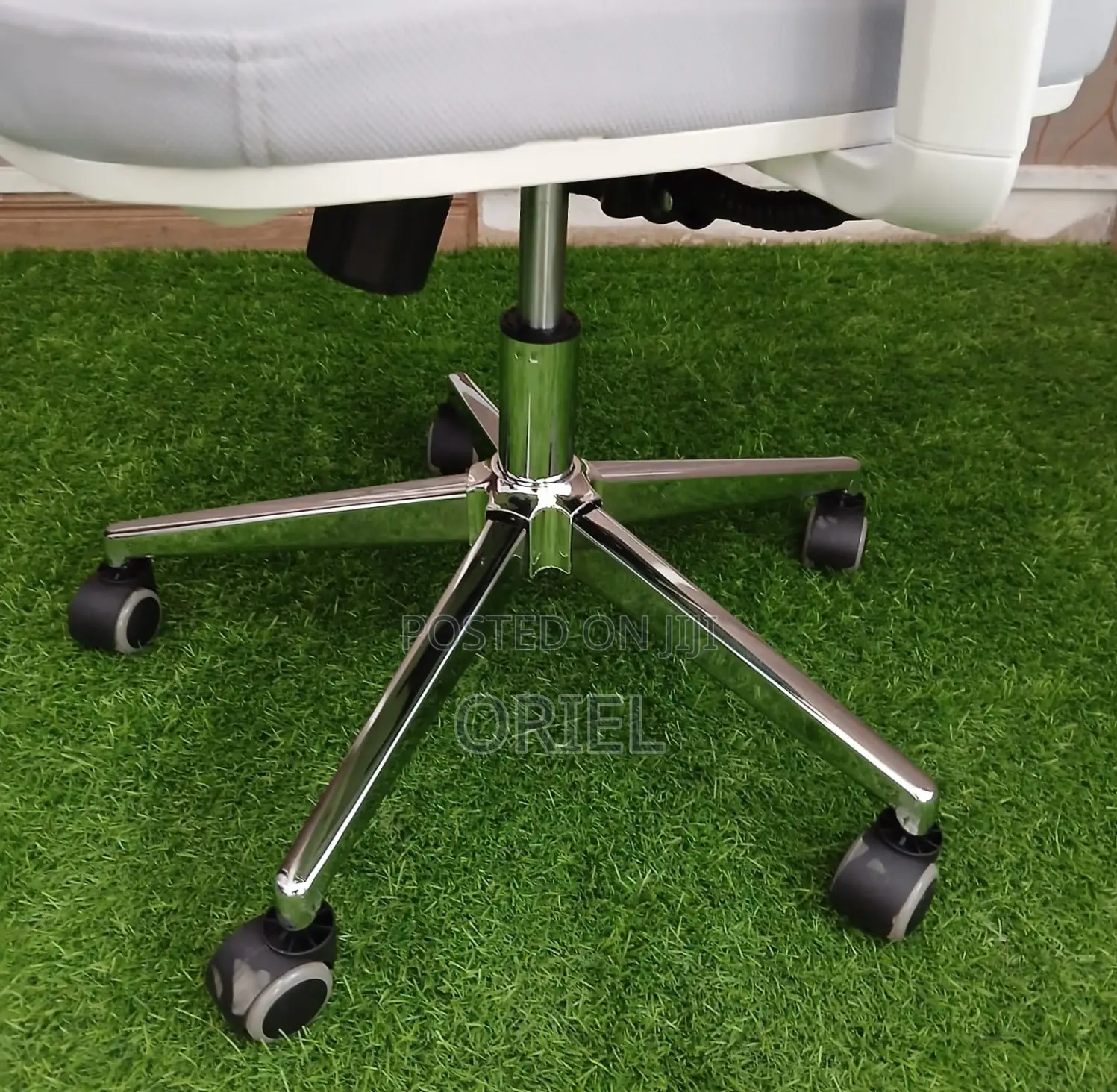 Office Chair : Ergonomic High Back Office Gray Fabric Chair