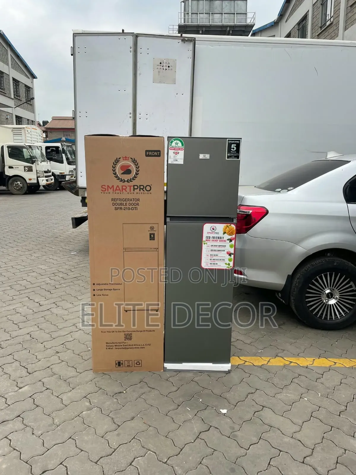 Smart Pro 168 Litres RFR-210-Dt-I Double Door Refrigerator