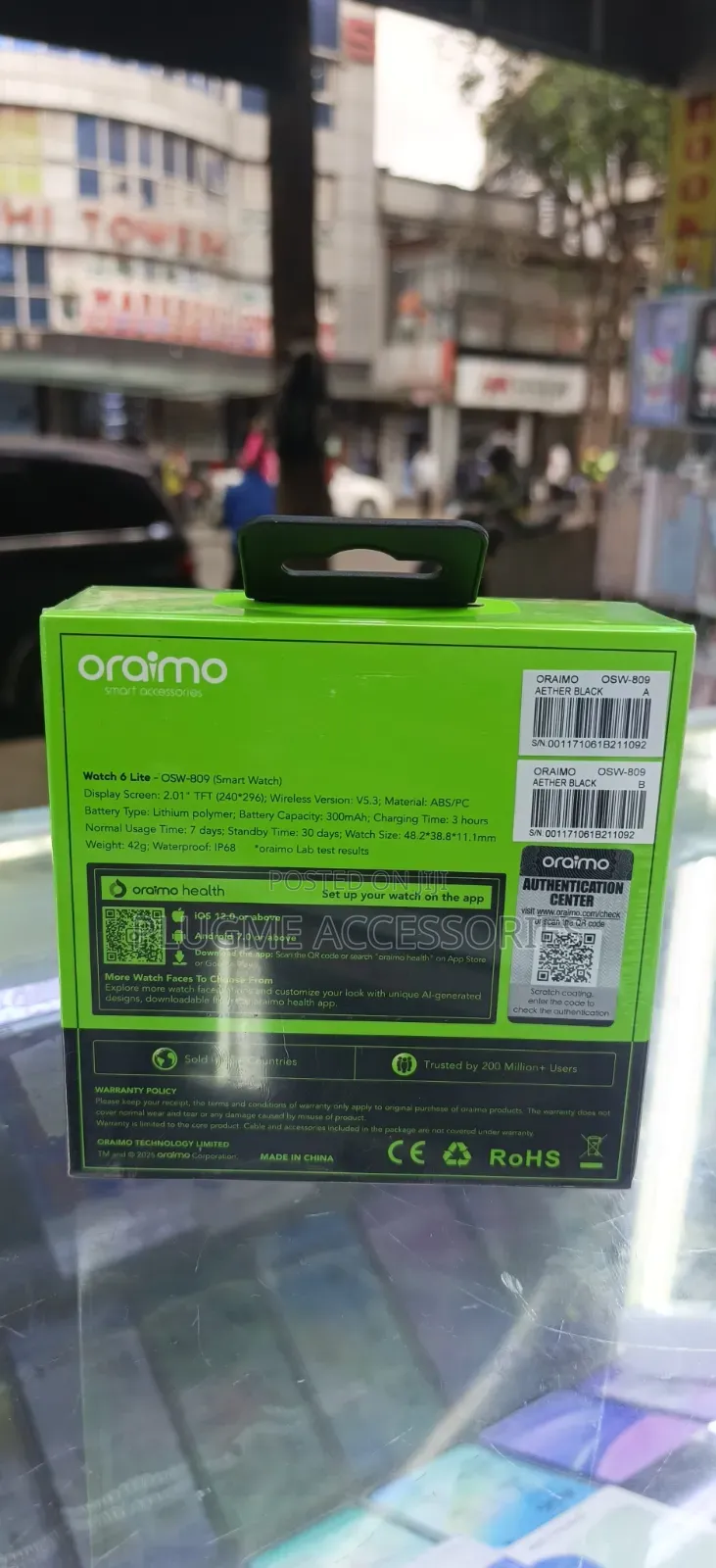 Oraimo Watch 6 Lite