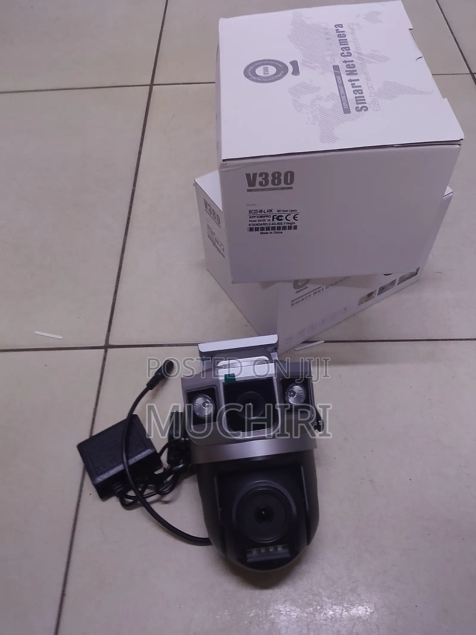 V380 Pro 4MP Dual Lens AC CCTV Camera