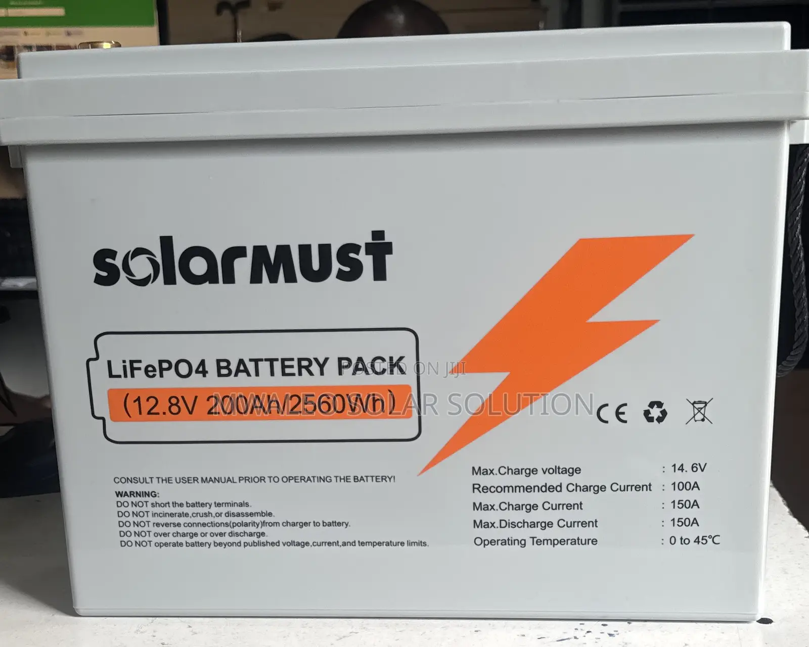 Lithium Ion Batteries 2.56KW 12.8V