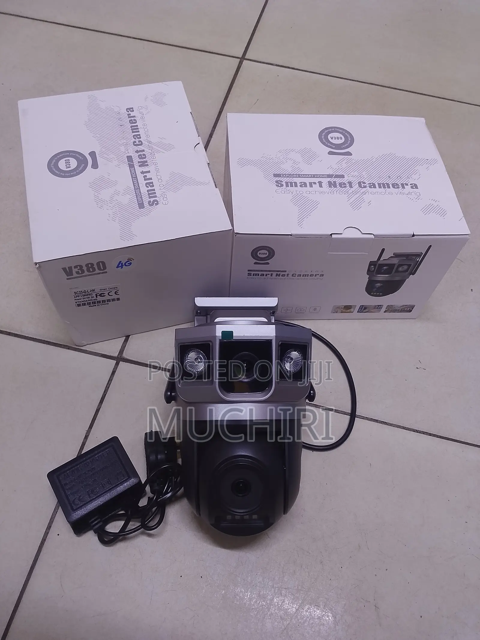 V380 Pro Dual Camera PTZ Security System