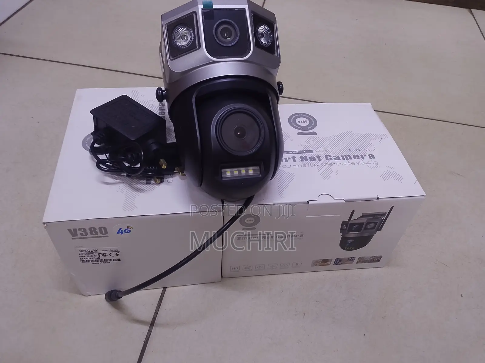 V380 Pro Dual Lens Wireless IP Camera 4G
