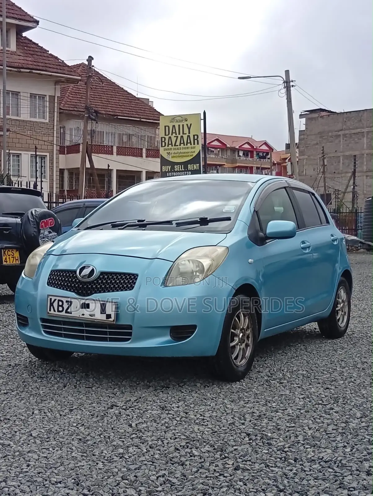 Toyota Vitz 2007 Blue