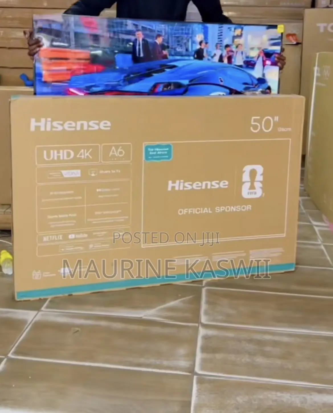 Hisense 50” Smart TV 50a6 Series-50a6q