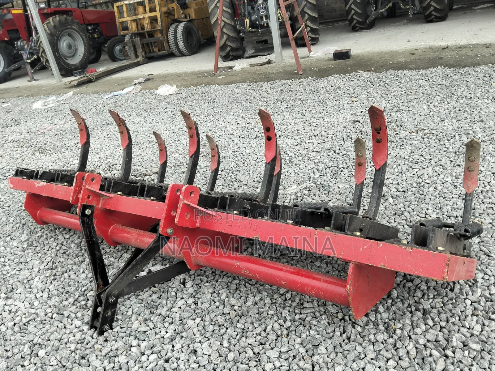 Heavy-Duty 11-Tine Spring-Loaded Cultivator / Tine Tiller
