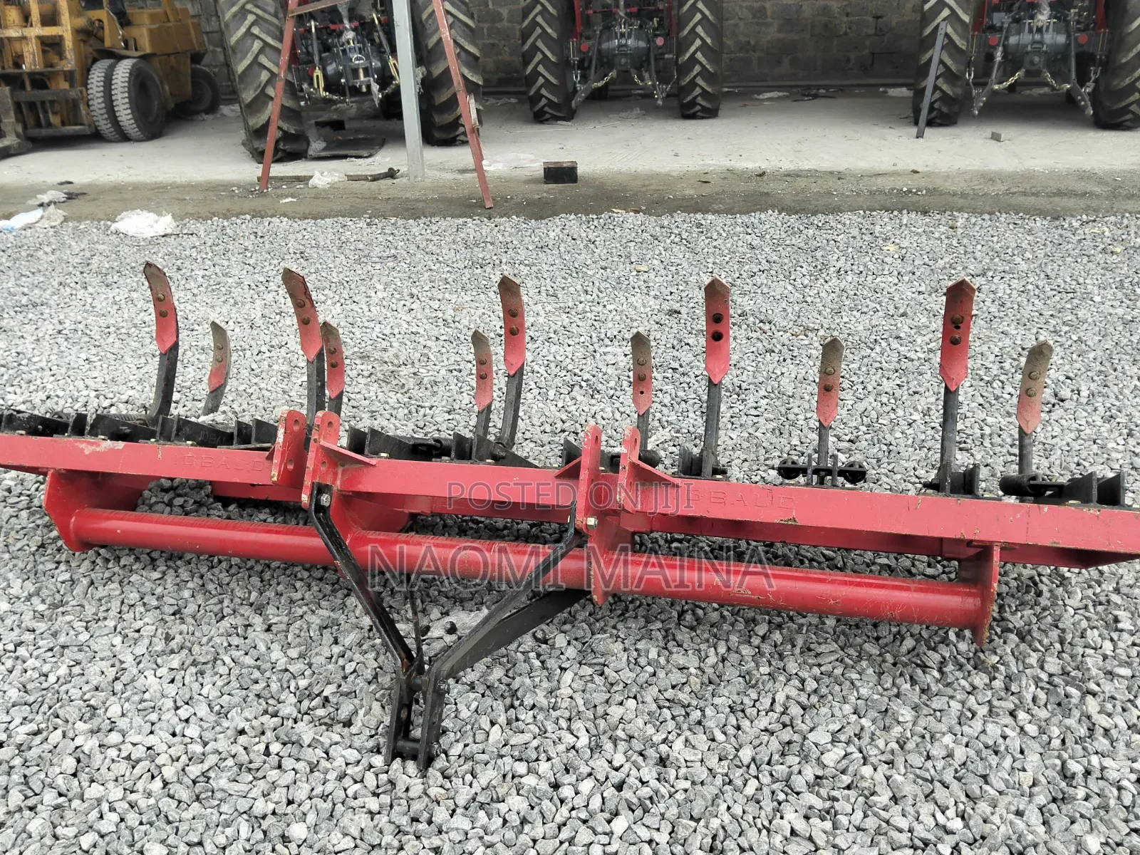 Heavy-Duty 11-Tine Spring-Loaded Cultivator / Tine Tiller