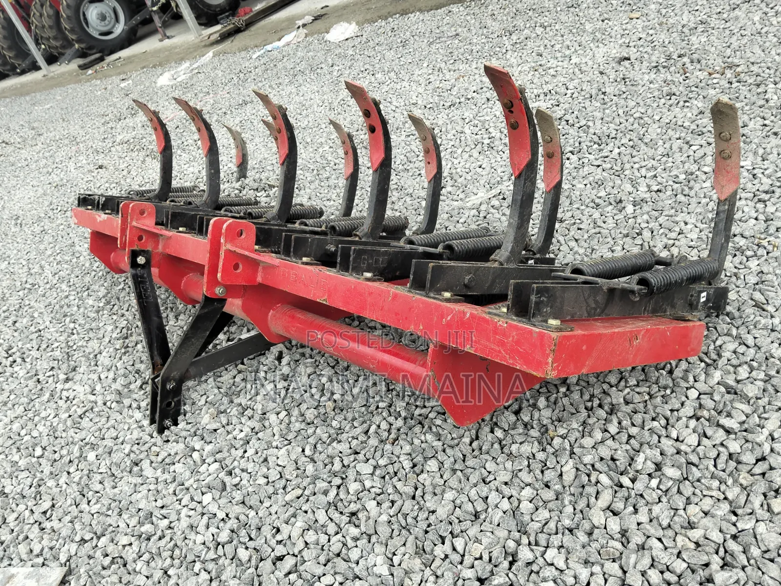 Heavy-Duty 11-Tine Spring-Loaded Cultivator / Tine Tiller