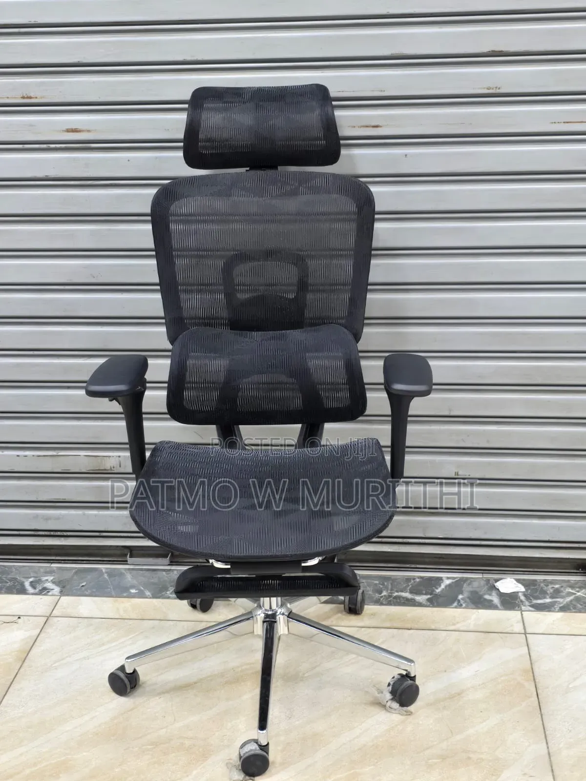 Ergoflex Pro Orthopedic Mesh Office Chair With Footrest