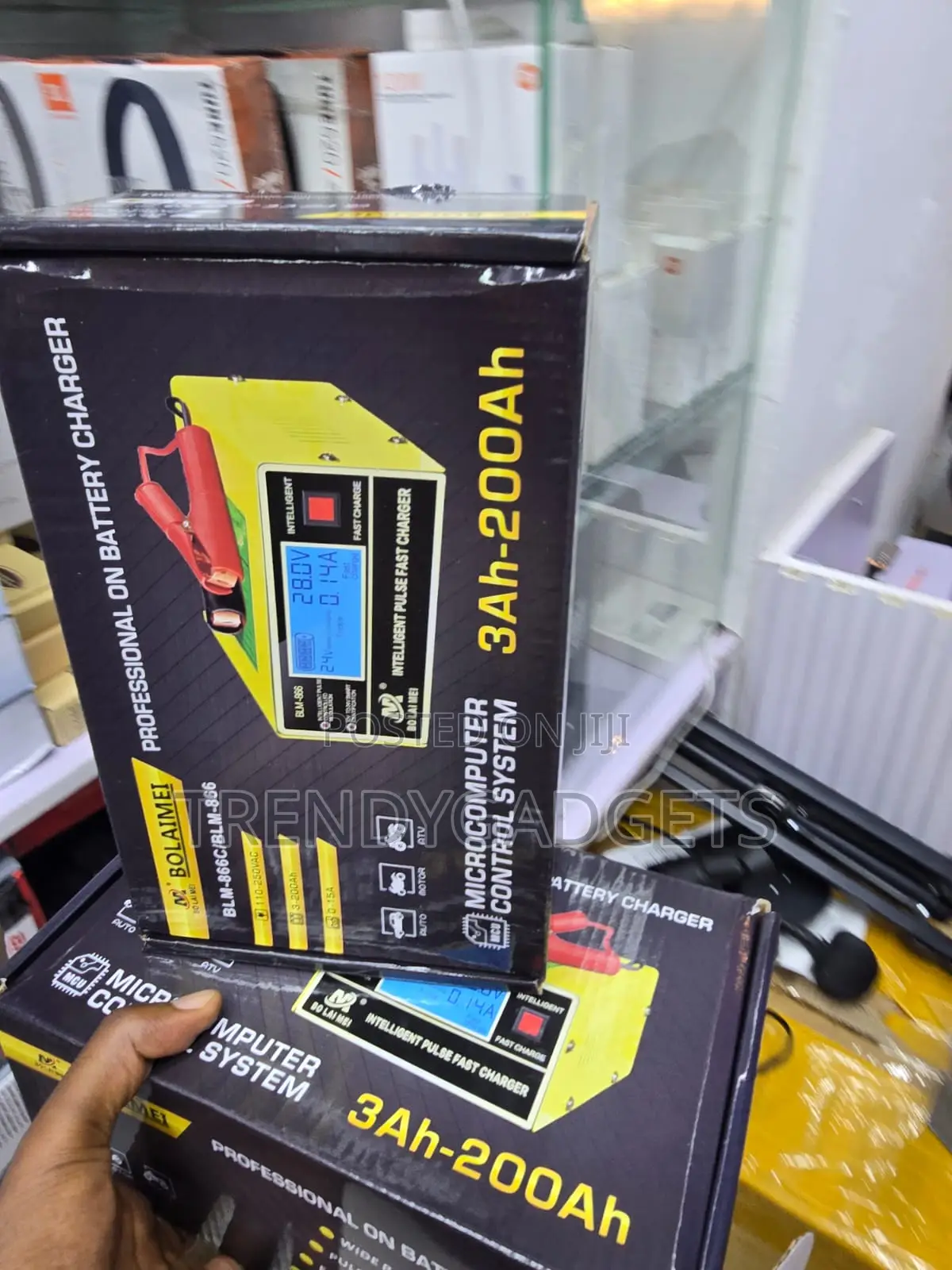 BLM-866C 12V 24V Car Battery Charger With Intelligent Pulse Repair