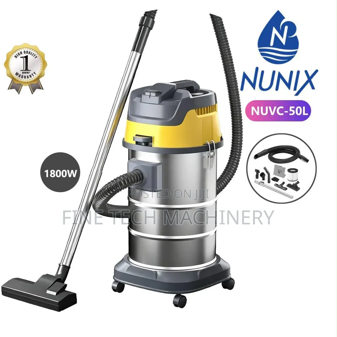Nunix NUVC 50l 3in 1 Wet and Dry Heavy Duty Vacuum Cleaner