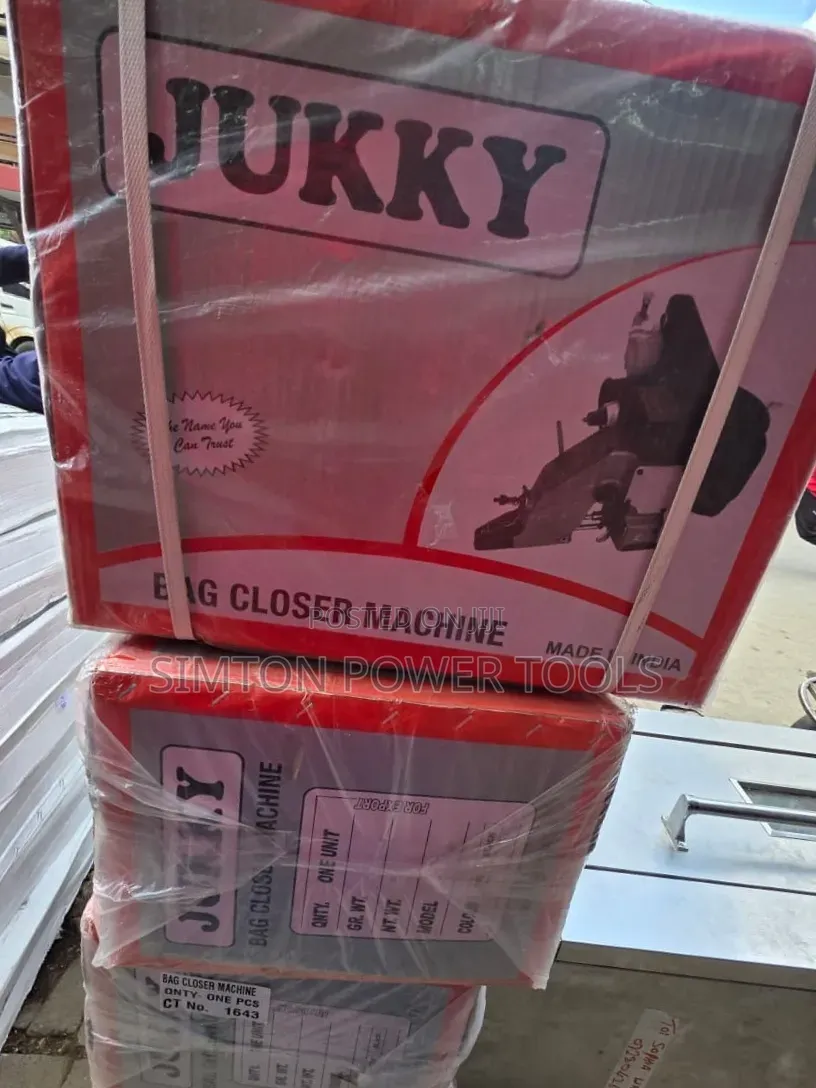 Jukky Portable Bag Closer Machine.
