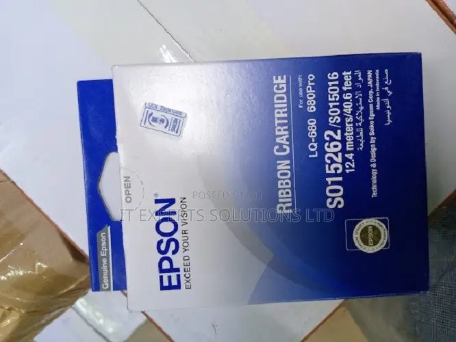 Epson Lq-680 Ribbon Cartridge – C13s015262