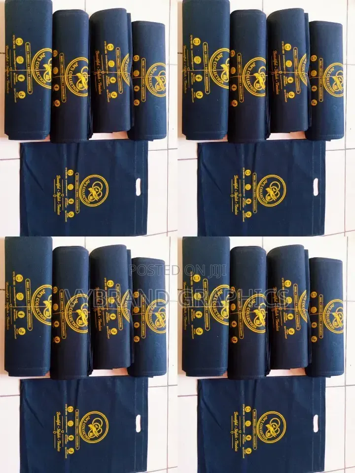 Black Nonwoven Bags Printing ( Other Colors Available)