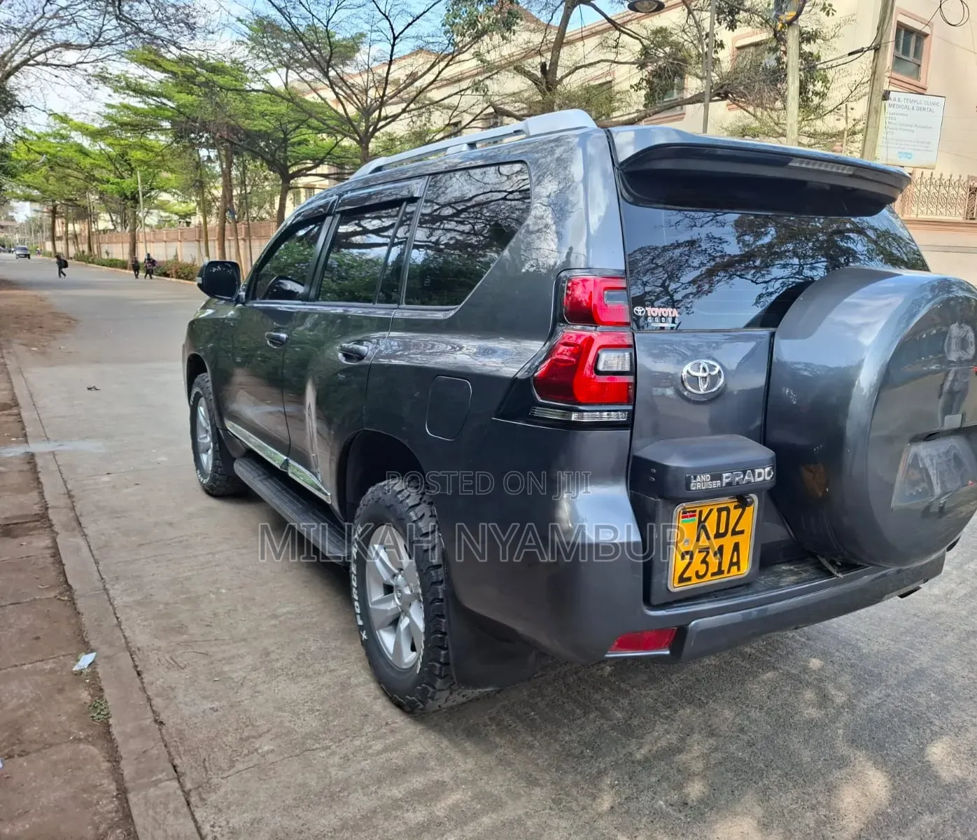 Toyota Land Cruiser Prado 2020 Gray