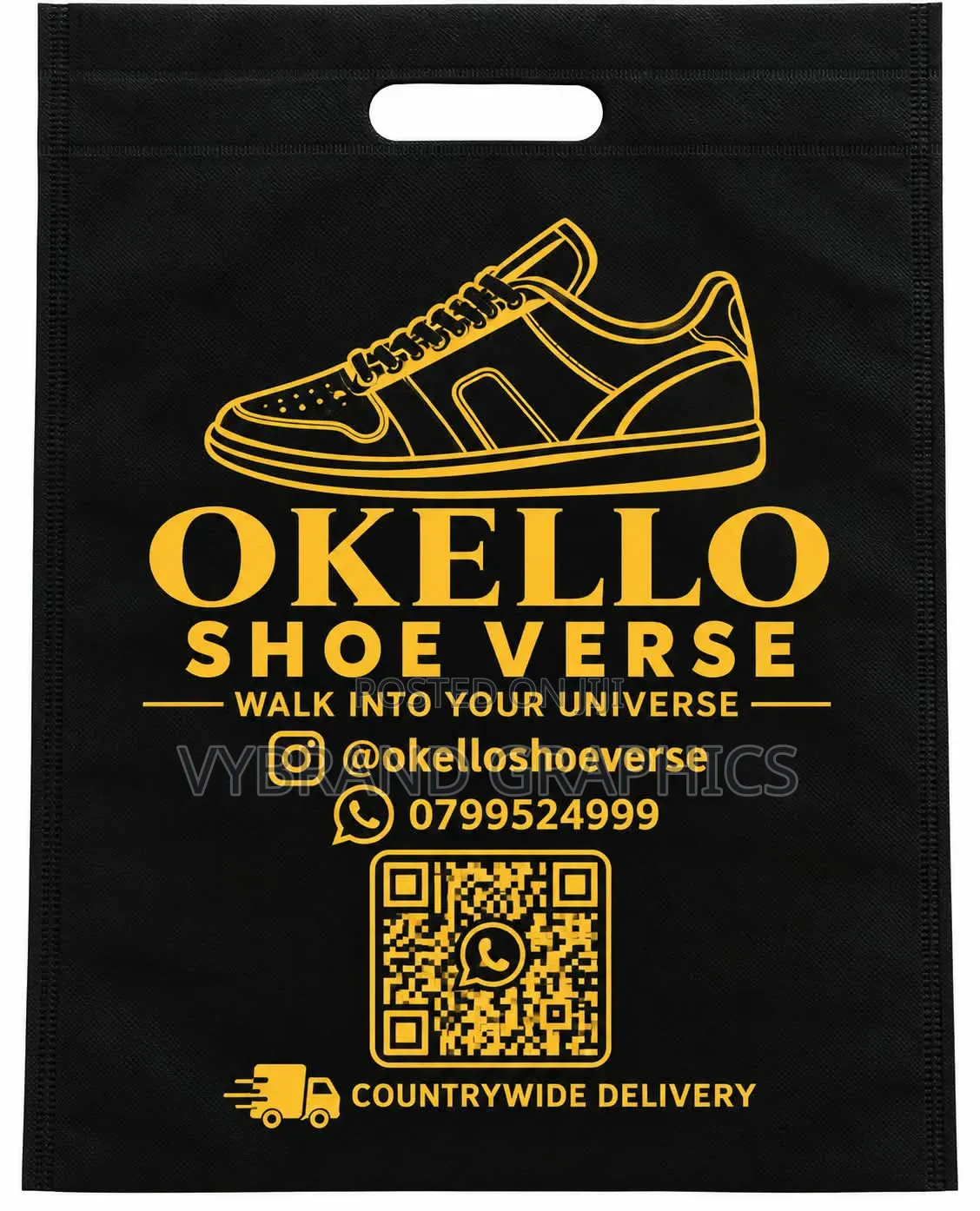 Black Nonwoven Bags Printing ( Other Colors Available)
