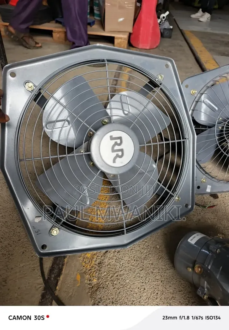 Wall-Mounted Industrial Exhaust Fan | Heavy Duty Air Ventilator