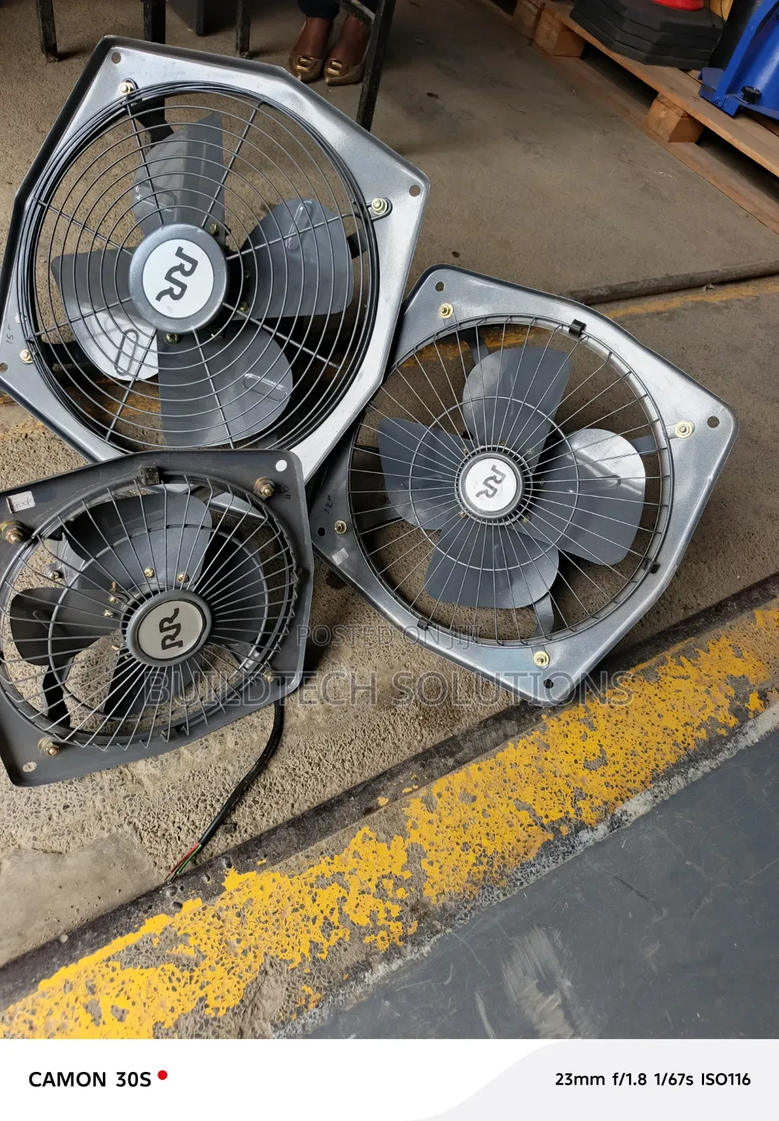Rr Metal Exhaust Fan 12 Inch