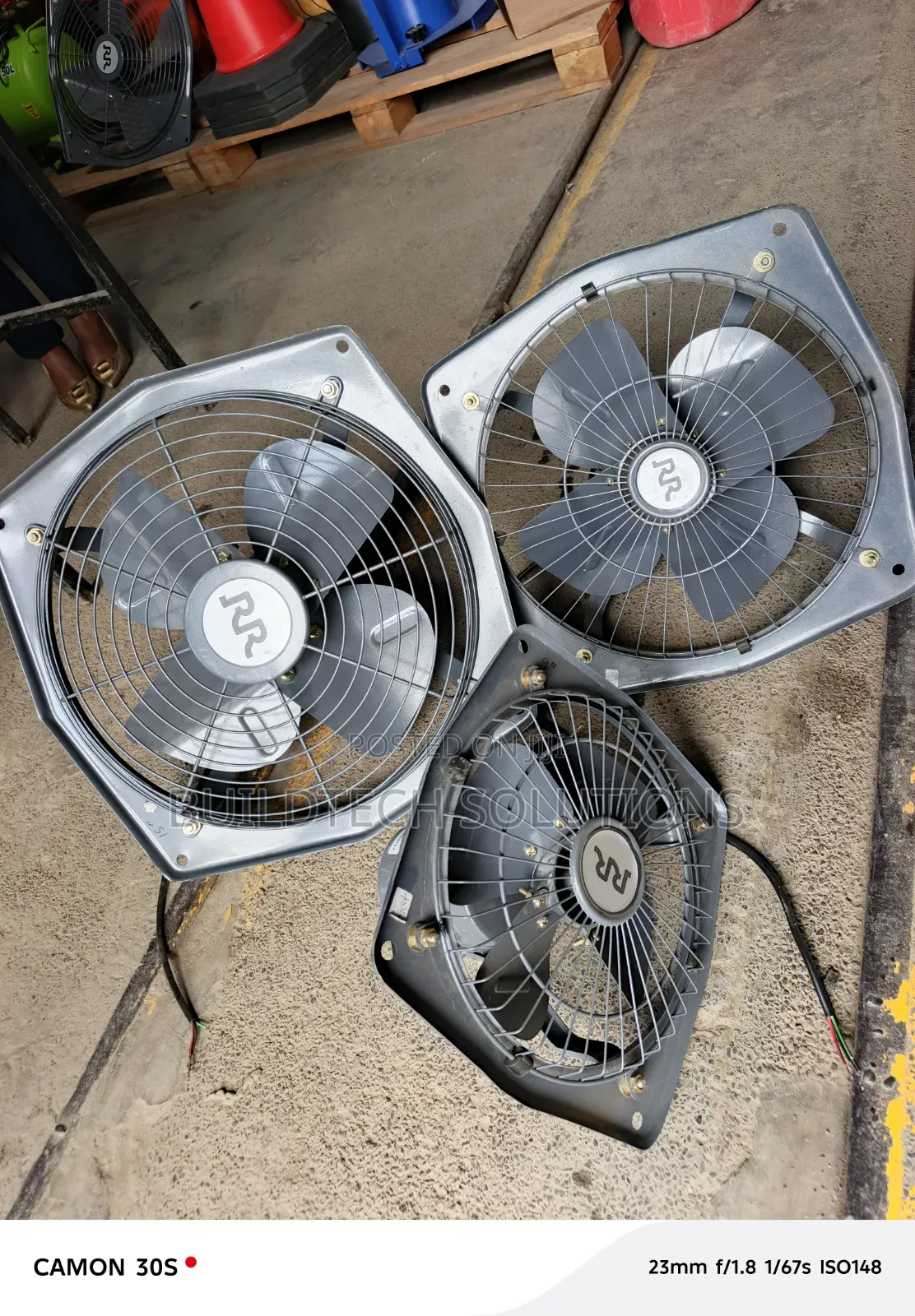 Single Phase Heavy Duty 24" Metal Exhaust Fan