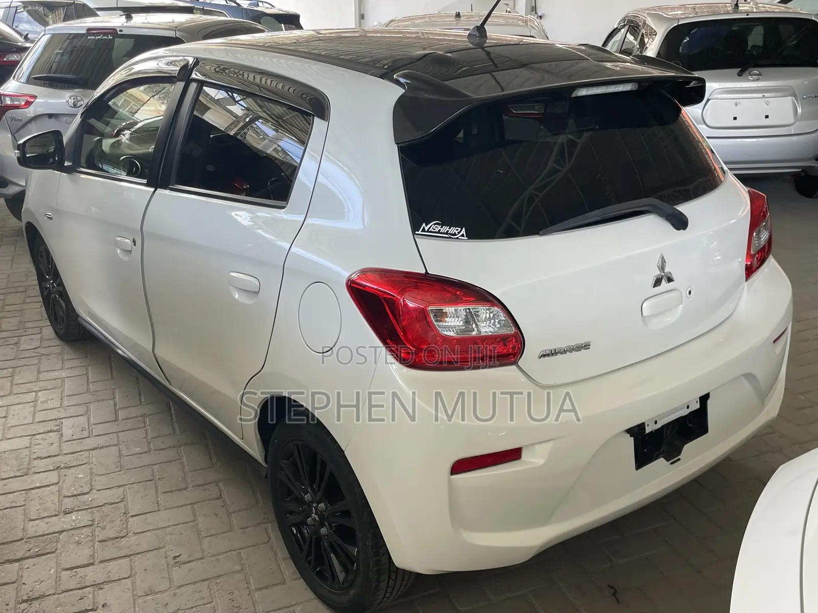 Mitsubishi Mirage SE 2019 White