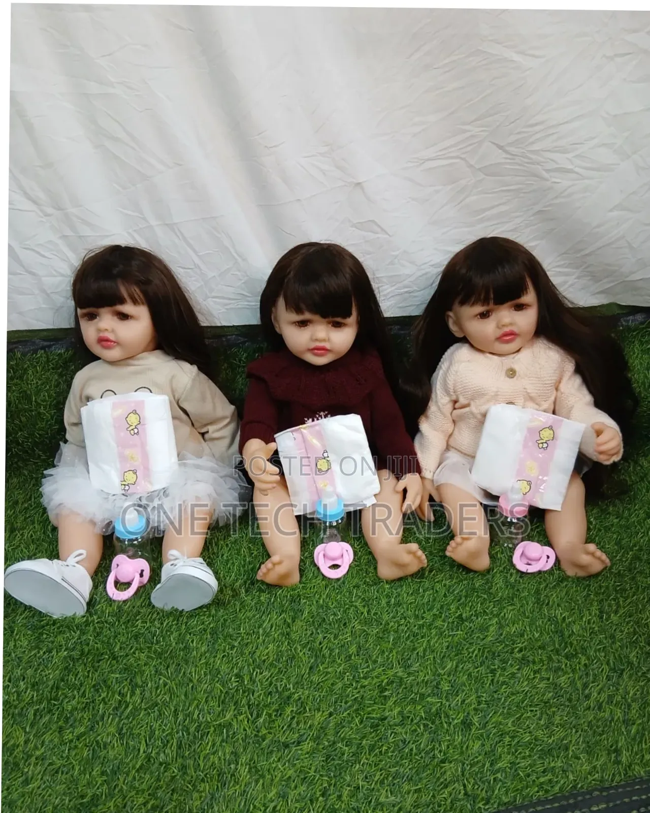 Dramatic Doll, 55cm With Realistic Silicone Body