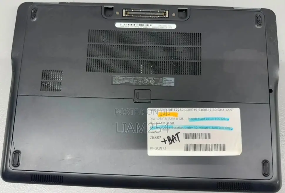 Laptop Dell Latitude 12 7250 8GB Intel Core i5 SSD 128GB