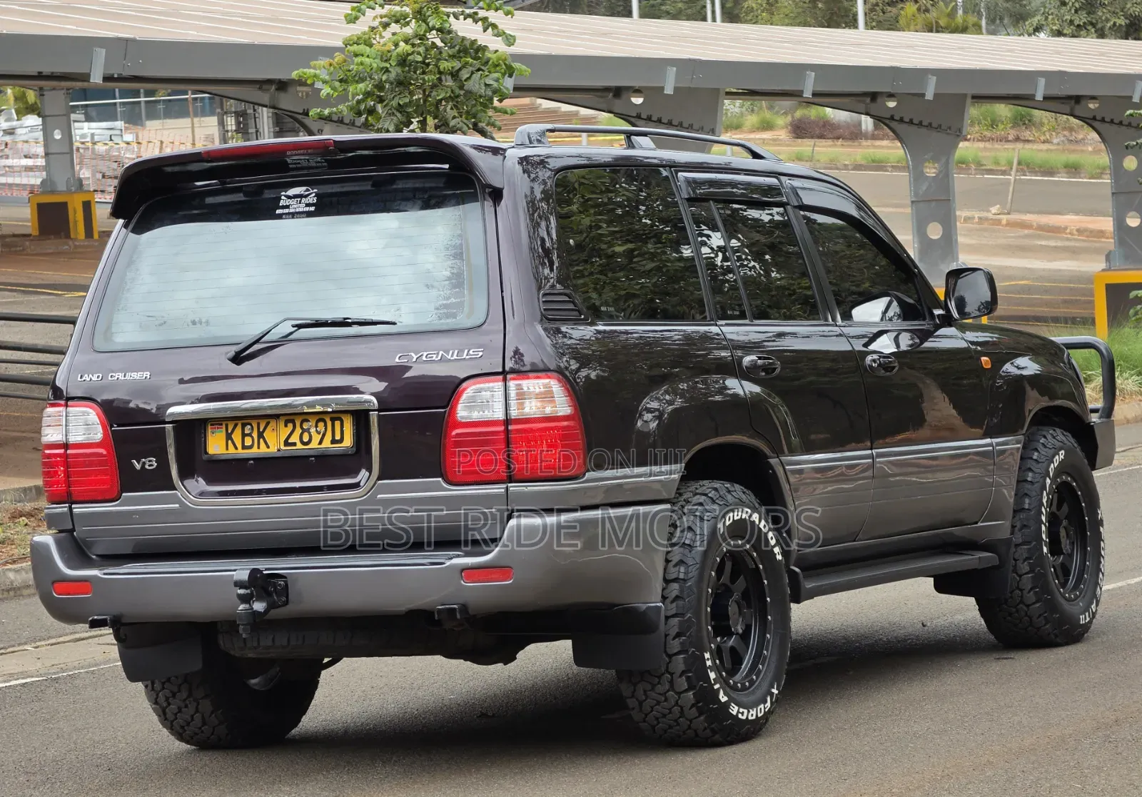 Toyota Land Cruiser Cygnus 4.7 2005 Burgundy