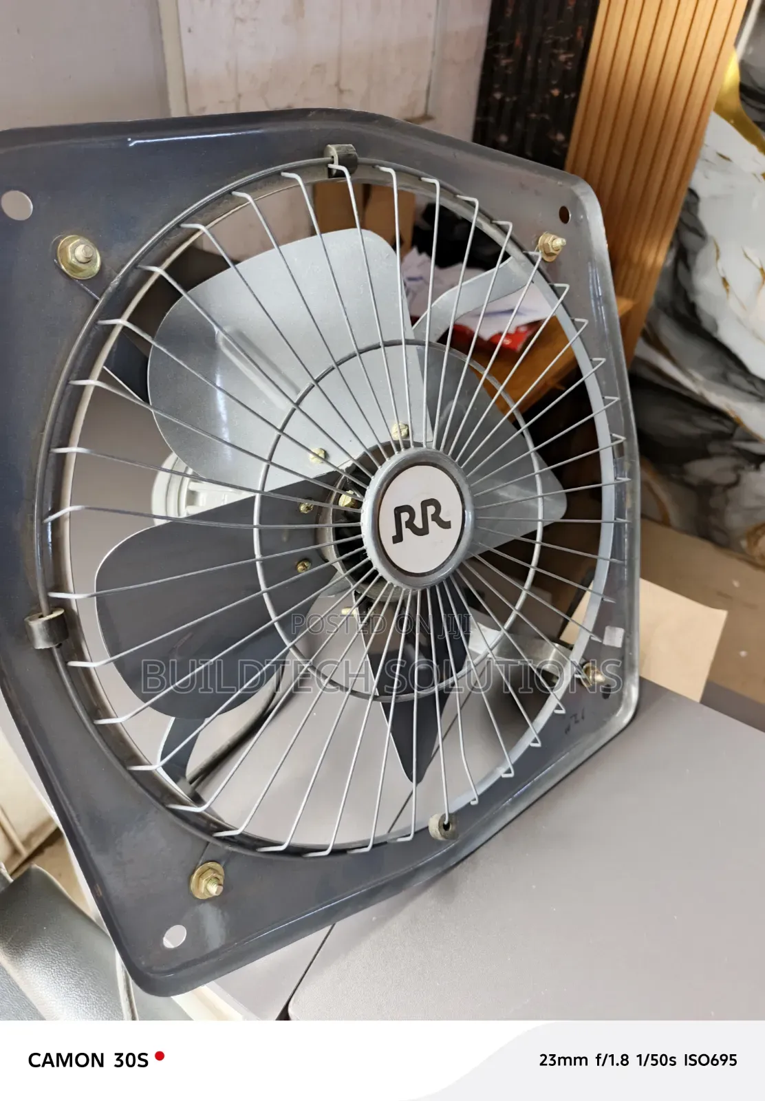 12" Metal Exhaust Fan/Heavy Duty Fan Extractor