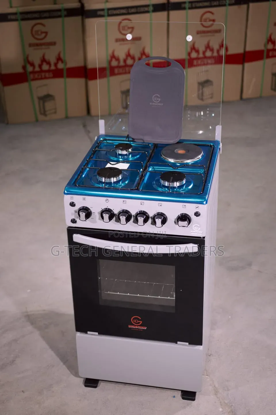 Eurochef 3gas+1hotplate Standing Cooker (Model Like EGT55-3G1E-E)