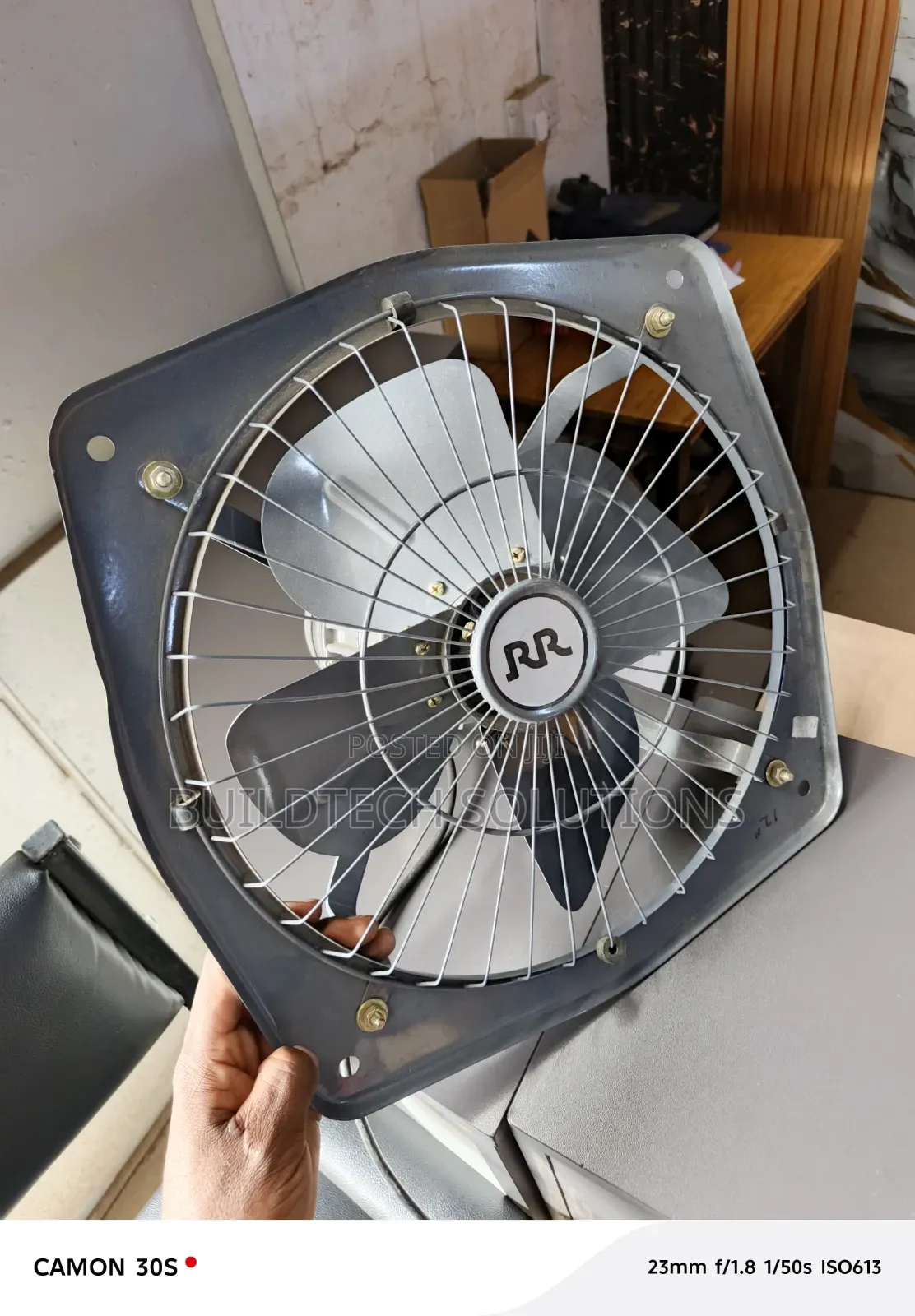 Heavy Duty 12" Mettalic Extract Fan