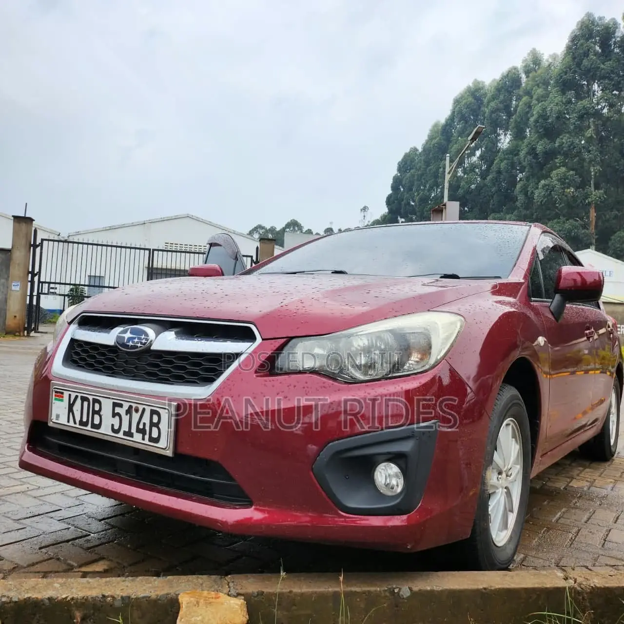 Subaru Impreza 2014 Red