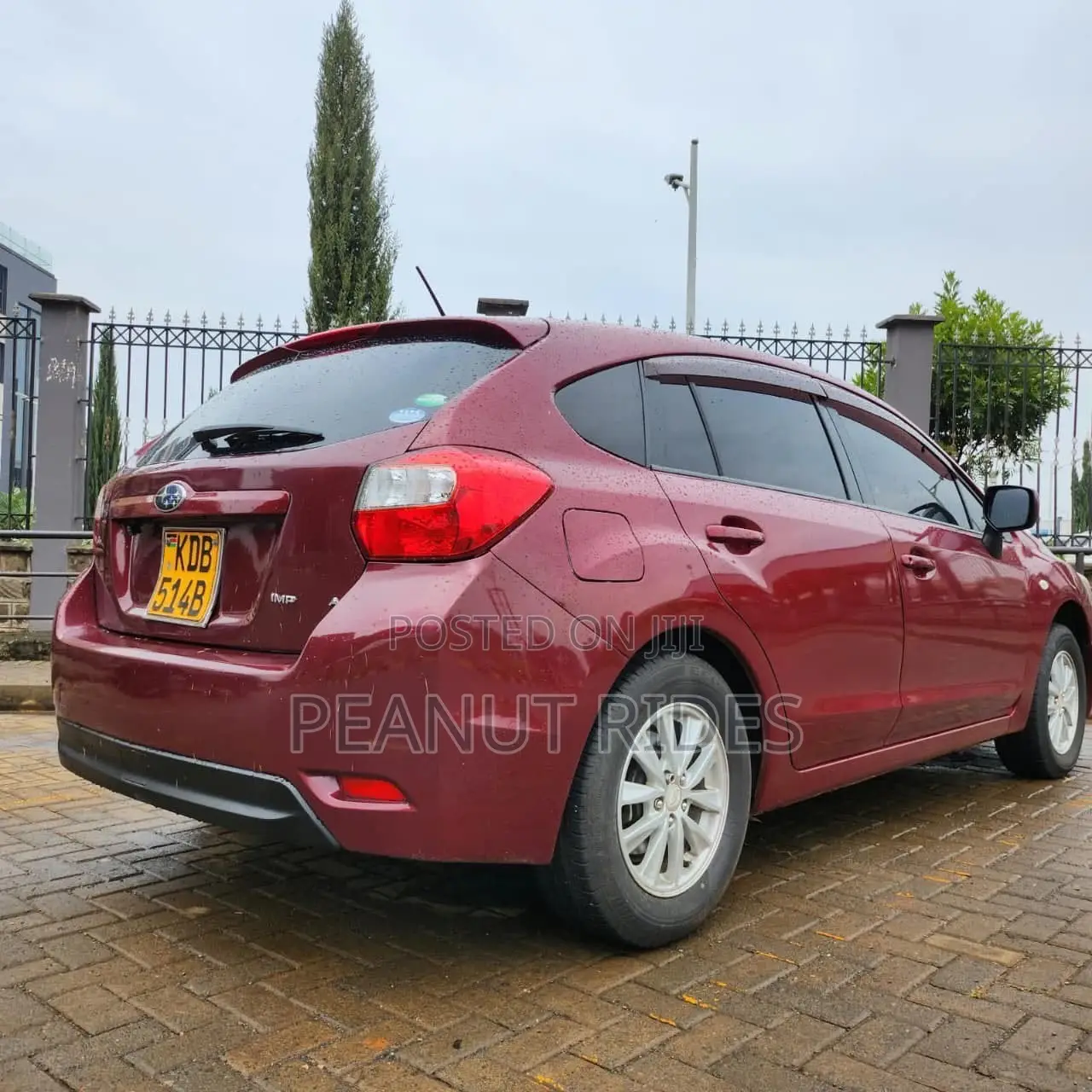 Subaru Impreza 2014 Red