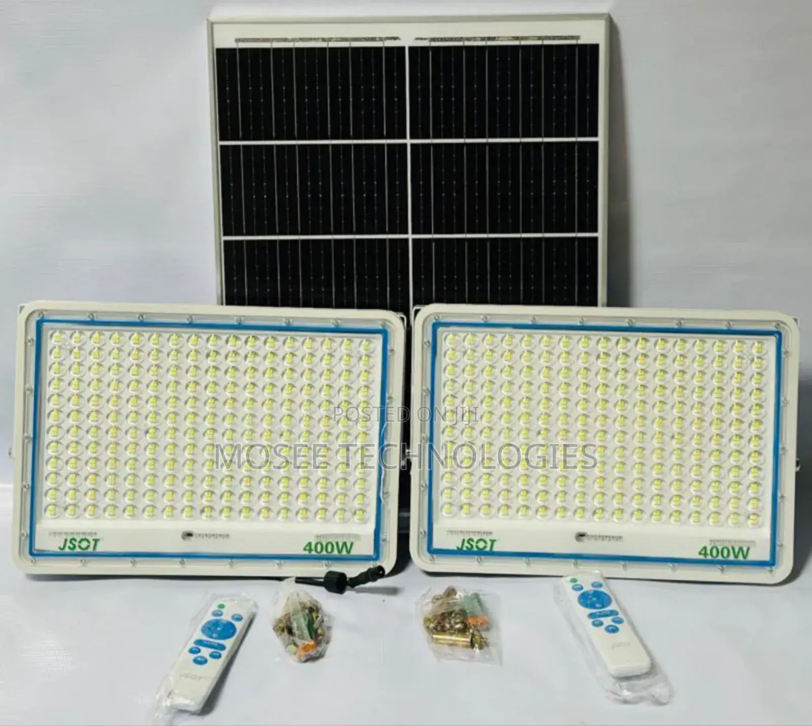 400W 2-in-1 Solar LED Floodlight for Outdoor Lighting