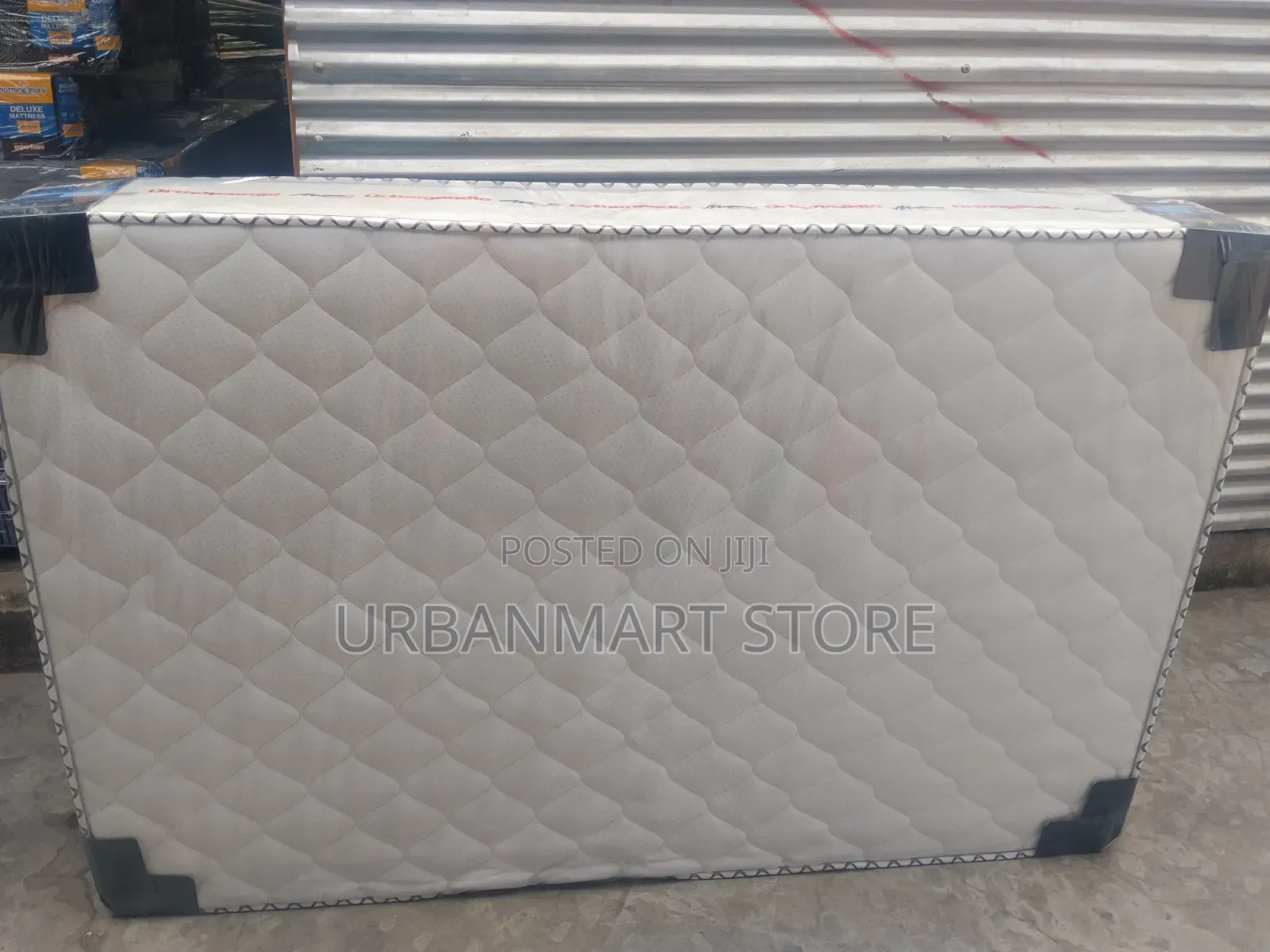 Menejei Orthopedic Mattress 4x6 10 Inches White